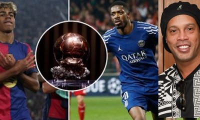 Ronaldinho To Present Ballon d’Or On Monday As Dembélé, Yamal Emerge Top Contenders