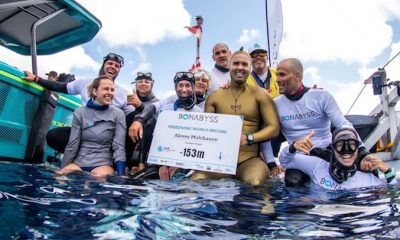 Russian Freediver Alexey Molchanov Sets New World Record with 126m Descent in Cyprus