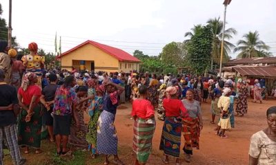 Women protest Abia youth's death during Police interrogation