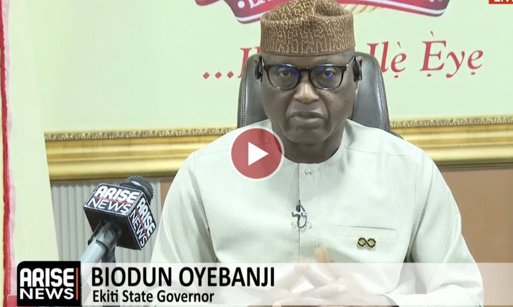 My Adoption As APC Candidate Proves Ekiti People Want Progress Sustained – Arise News