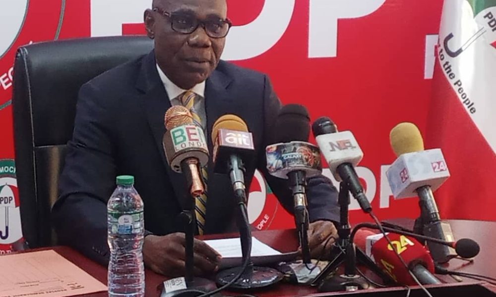 PDP remains united, no war in party – Ologunagba