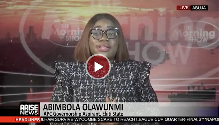 Ekiti Guber Aspirant Olawunmi Alleges Oyebanji Bribed His Way To Become APC Candidate – Arise News