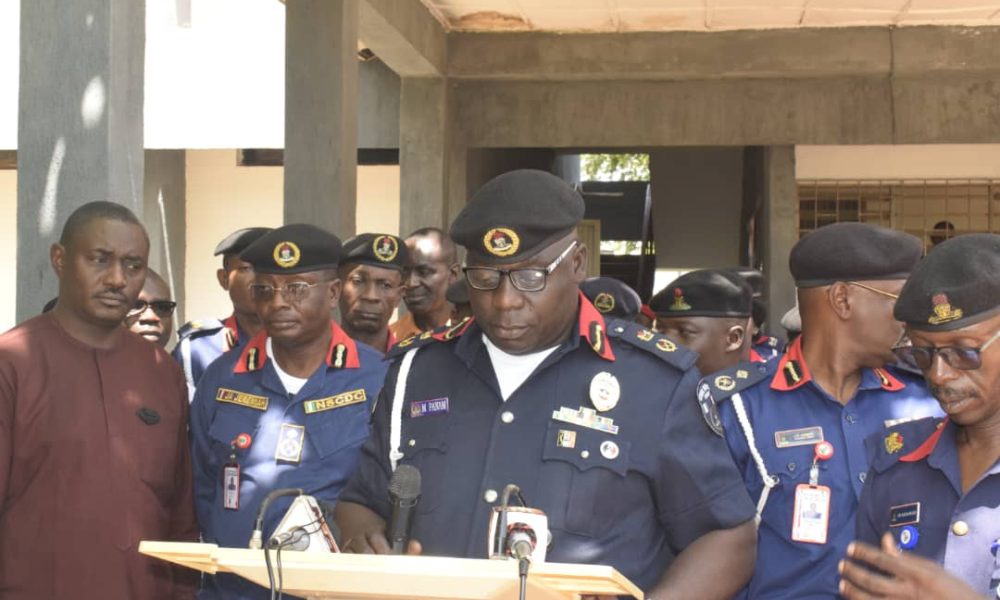 NSCDC arrests three suspected vandals, recovers exhibit in Kaduna