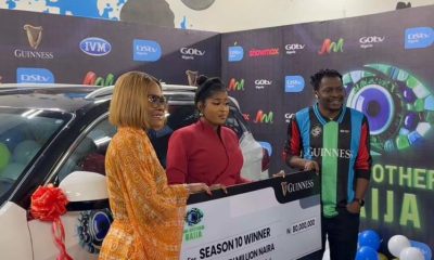 BBNaija season 10 winner Imisi receives N150m grand prize, SUV
