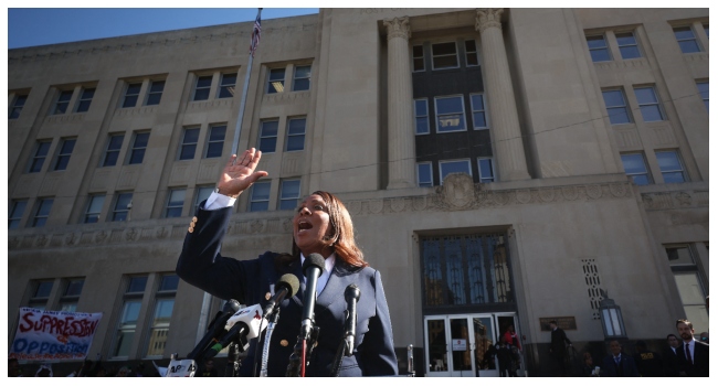 NY Attorney General Pleads Not Guilty, Says Trump Seeking 'Revenge' • Channels Television