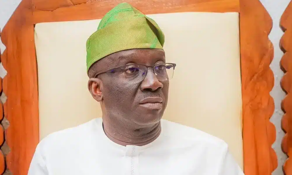 I Will Send You Back If You Come To Meetings Without Wearing Asiwaju Cap - Okpebholo Sends Stern Warning To Commissioners