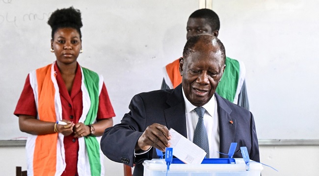 Ivory Coast's Ouattara Set For Fourth Term, Early Results Suggest • Channels Television