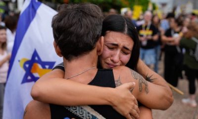 Freed Israeli Hostages Hug Loved Ones In Tears Of Joy • Channels Television