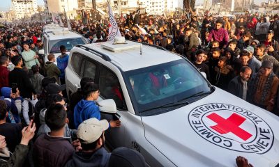 Red Cross confirms it collected 13 hostages ‘in OK condition,’ en route to IDF handover