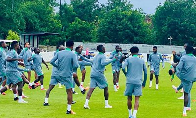 Super Eagles Intensify Training for Friday's Crucial World Cup Qualifier Against Lesotho