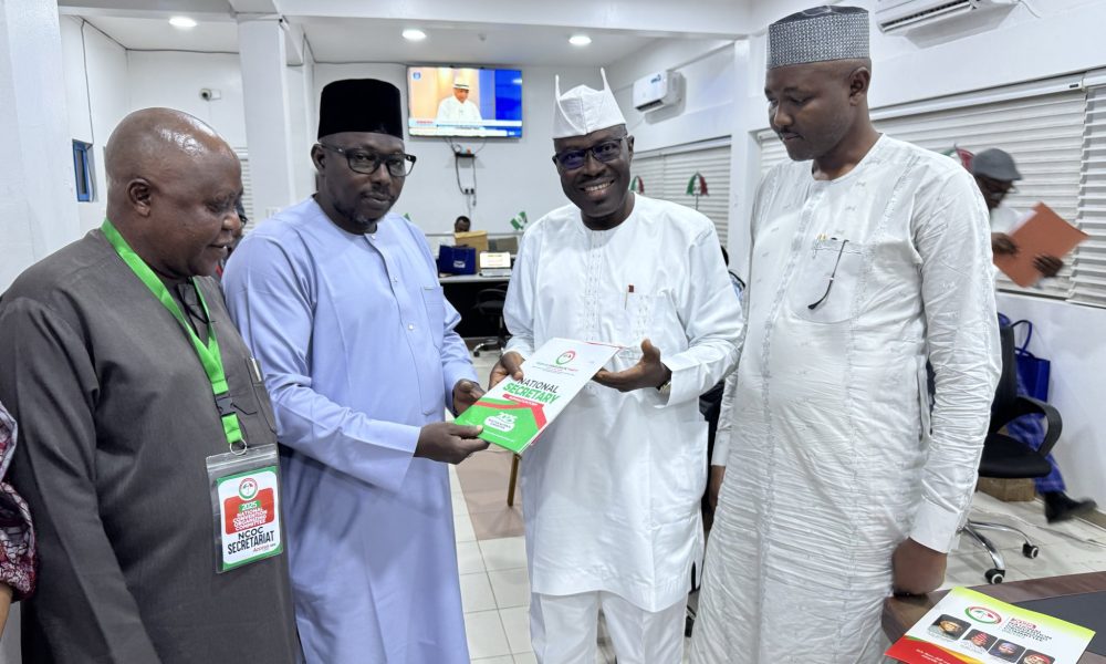 Makinde's Ally, Taofeek Arapaja, Submits Nomination Form For PDP National Secretary