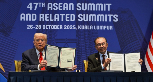 Trump Signs Malaysia Trade And Rare Earths Deal • Channels Television