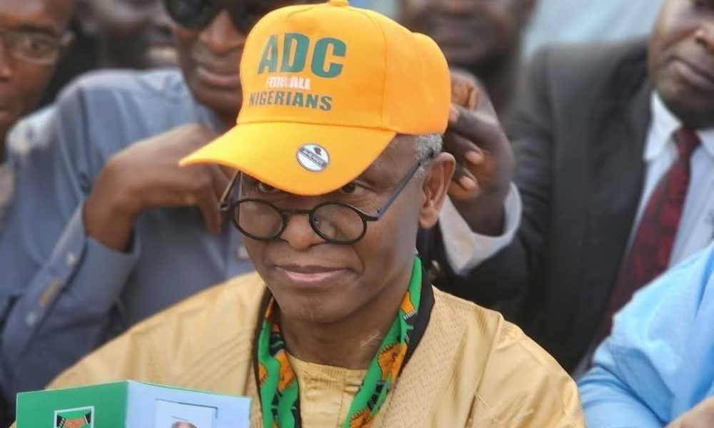 Mammoth crowd as El-Rufai dumps SDP, picks ADC membership card [PHOTOS]