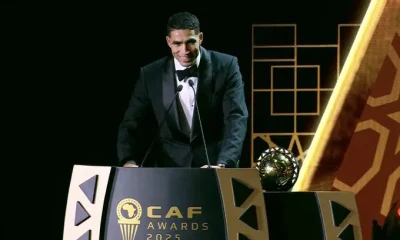 Morocco’s Achraf Hakimi Crowned African Footballer Of The Year – Arise News