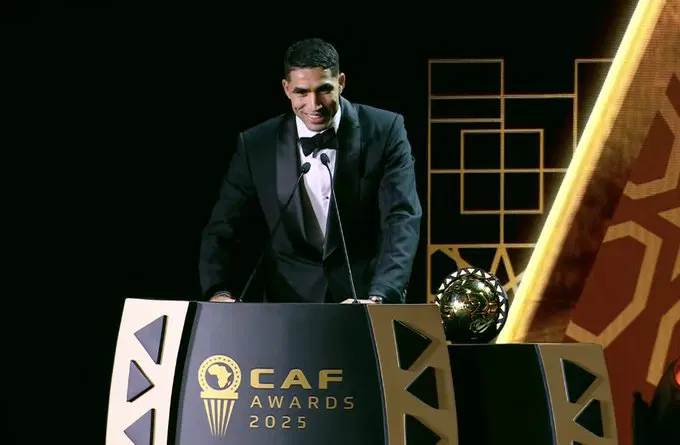 Morocco’s Achraf Hakimi Crowned African Footballer Of The Year – Arise News