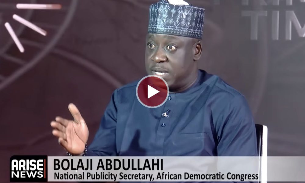 APC Destroying Democracy By Crushing Opposition, Warns ADC Publicity Secretary Bolaji Abdullahi – Arise News