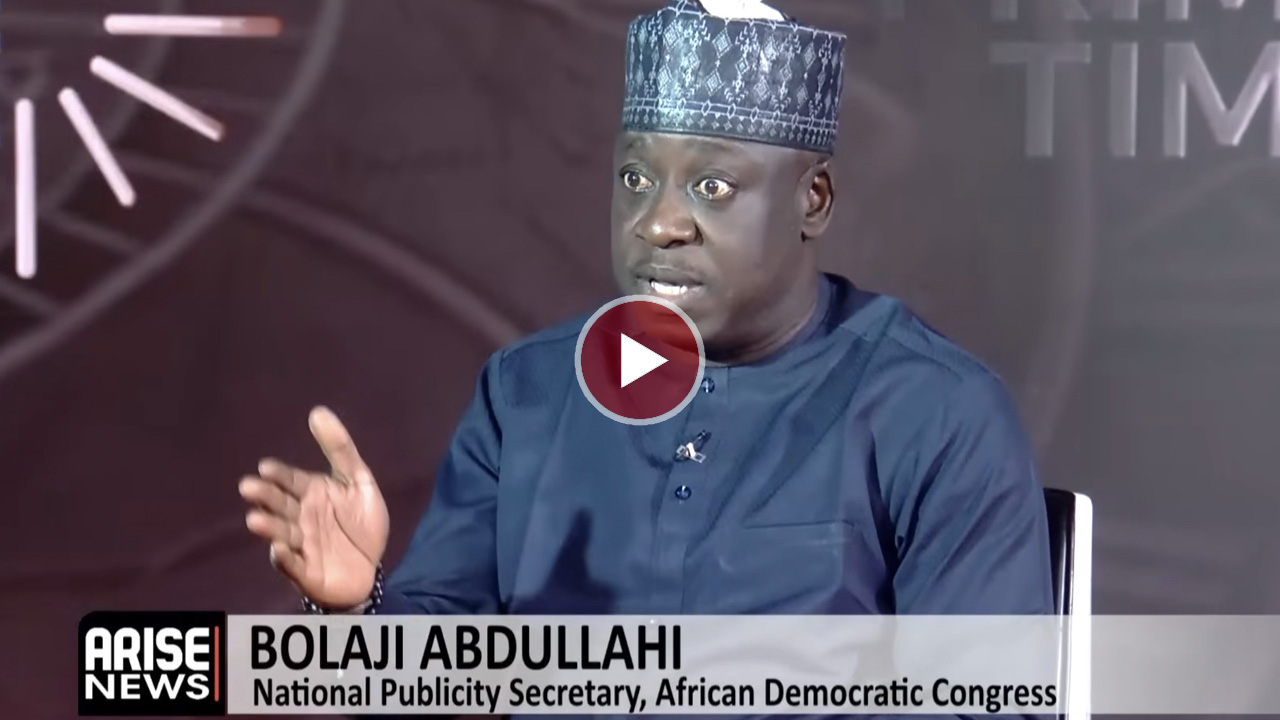 APC Destroying Democracy By Crushing Opposition, Warns ADC Publicity Secretary Bolaji Abdullahi – Arise News