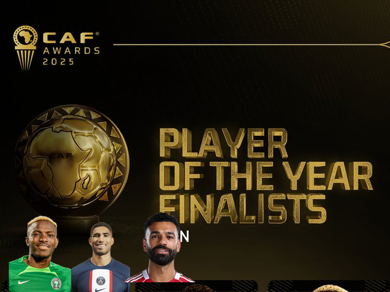 Osimhen, Salah, Hakimi Make Final Three For 2025 CAF Men’s Player Of The Year Award – Arise News