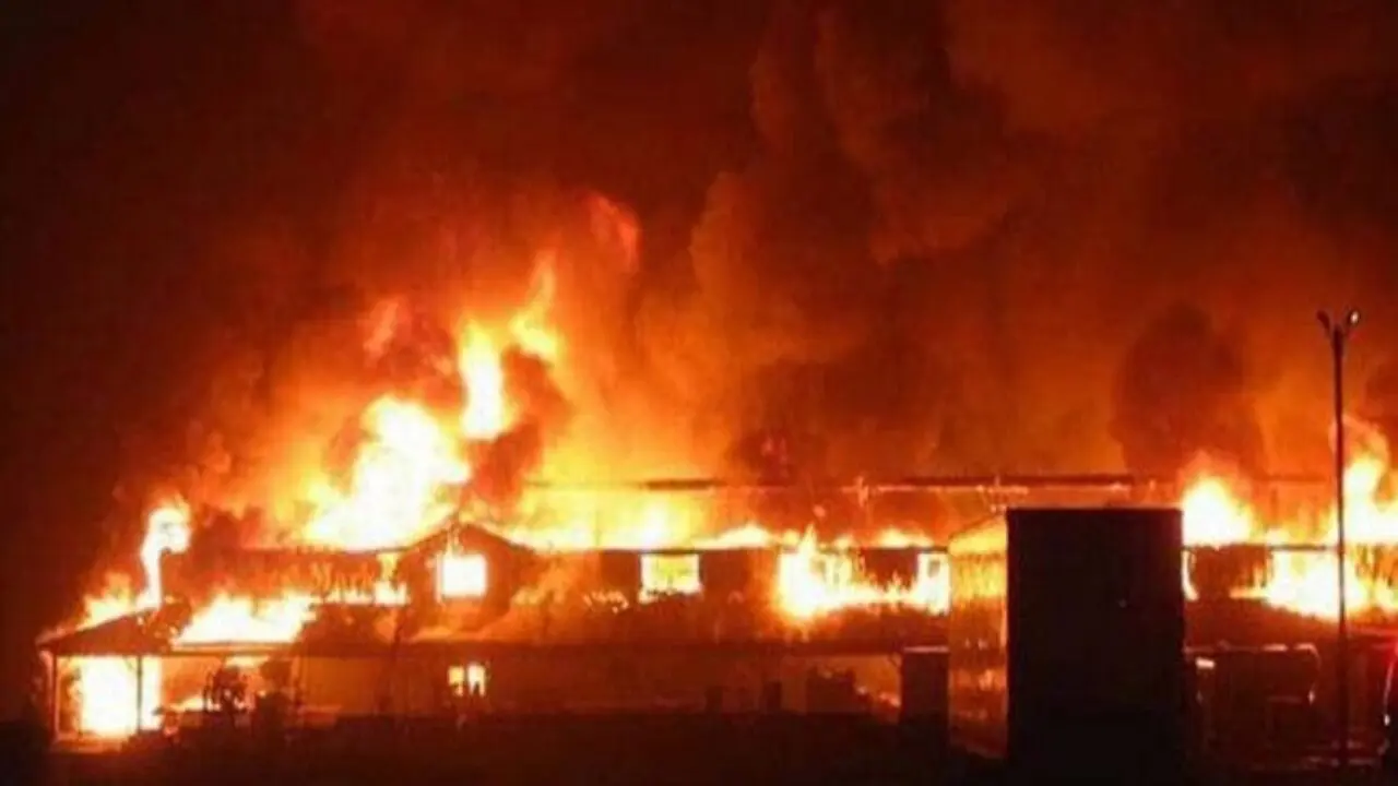 Properties worth millions of naira destroyed as fire ravages shops in Ibadan
