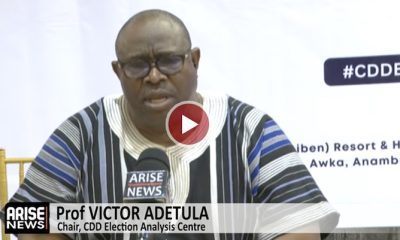 Victor Adetula: Despite 98% PVC Collection, Low Competitiveness May Undermine Anambra Election – Arise News