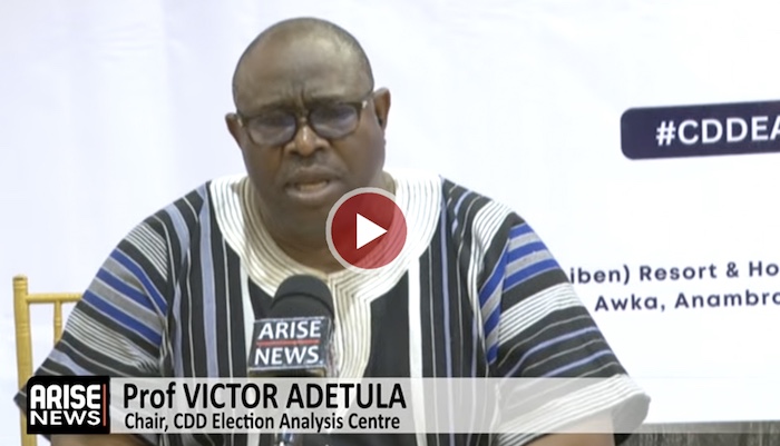 Victor Adetula: Despite 98% PVC Collection, Low Competitiveness May Undermine Anambra Election – Arise News