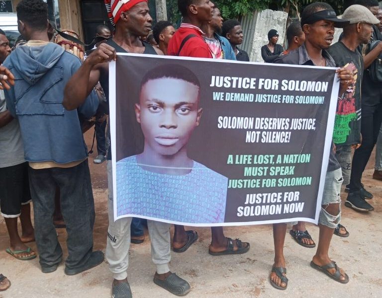 Community members storm LGA headquarters over murdered youth