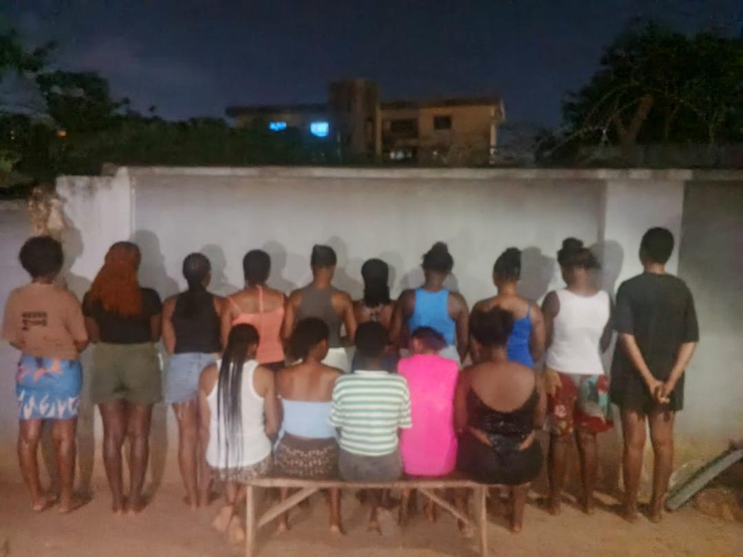 Ondo: Police bust sex trafficking ring, rescue 15 girls
