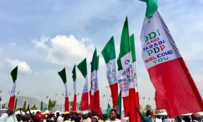 Anyanwu–led NWC storms PDP national headquarters in Abuja