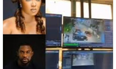 CCTV footage shows Peggy Ovire assaulting Taye Arimoro, sparks outrage online