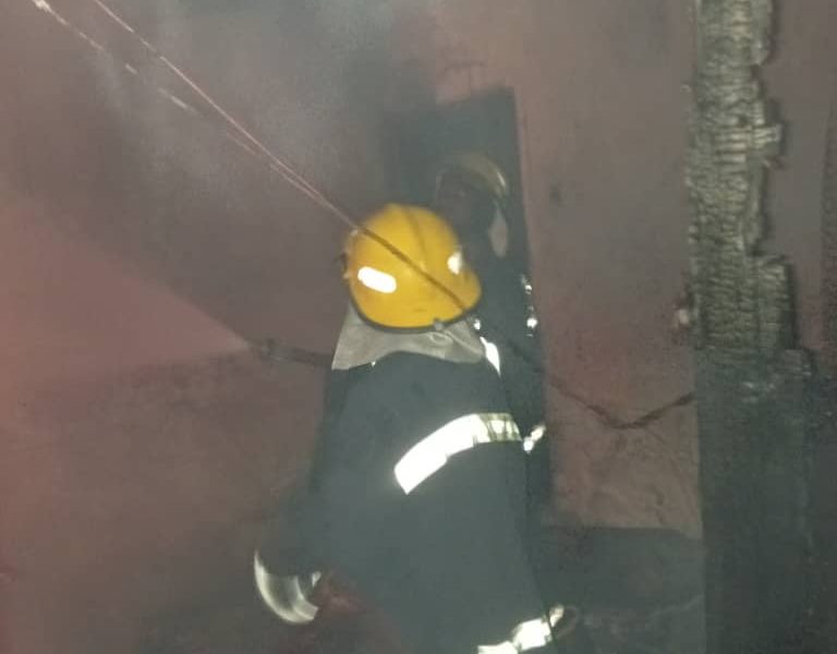 Fire ravages residential building housing missionaries in Ibadan 