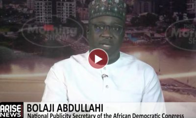 APC Creating False 2027 Election Narrative, ADC Remains Nigeria’s Credible Opposition Alternative – Arise News