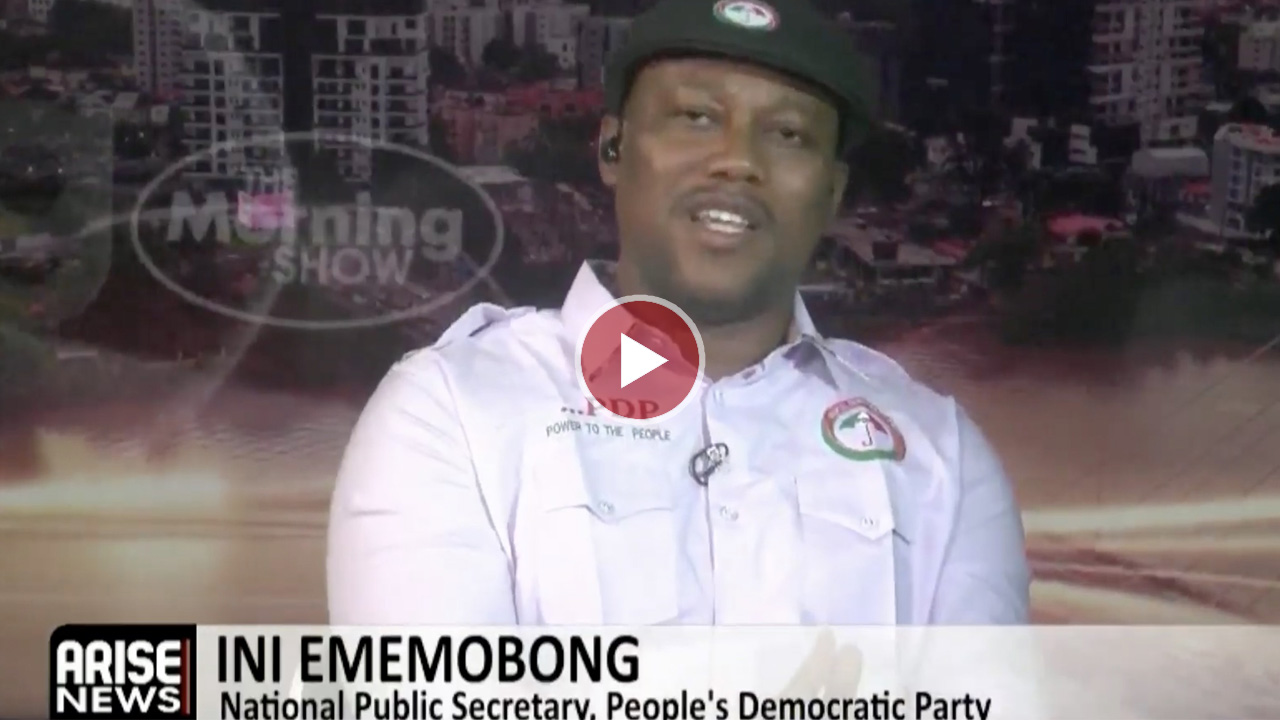 Ememobong Faults ‘Nepotistic’ Governance, Warns Against Politics Of Aligning With The Centre – Arise News