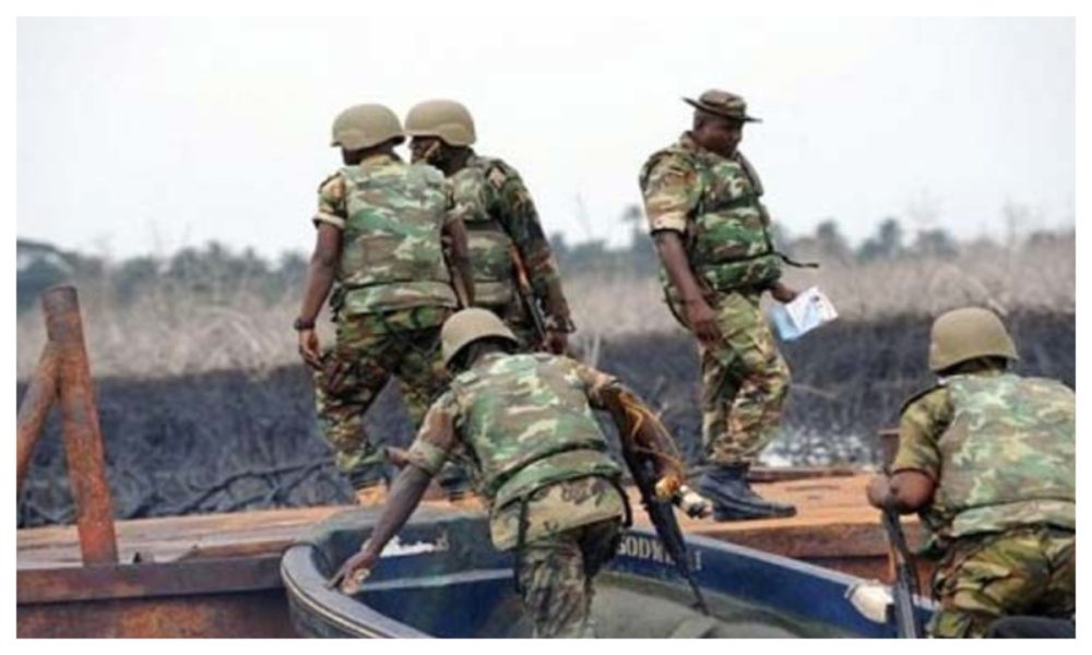 Nigerian Navy destroys five illegal refining sites in Niger-Delta