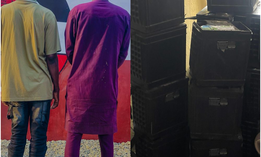 Osun NSCDC nabs two for telecommunications vandalism 