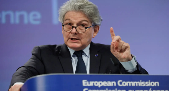 'Witch Hunt', Former EU Commissioner Breton Responds To US Visa Restrictions • Channels Television