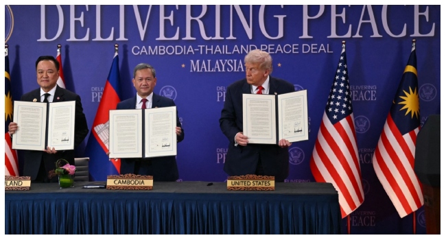 Thai, Cambodian Border Evacuees Split Over Trump Mediation • Channels Television