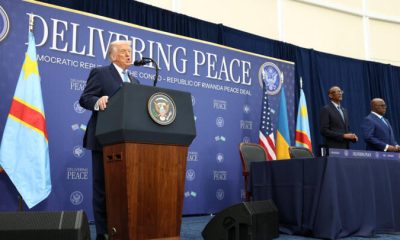 Trump announces rare earth purchases as Congo, Rwanda sign peace deal