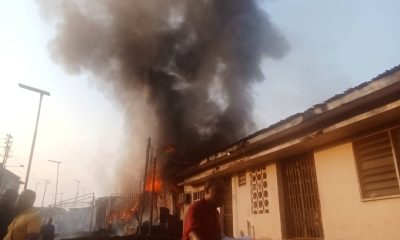 Fire razes 3 houses, shops in Calabar, goods worth N100m destroyed