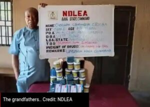 SHOCKING! NDLEA Arrest‌s 84-Year-Old Pensioner, 75-Year-Old Ma⁠n For Alleged Dr‍ug Su‌pply To Students In Abia