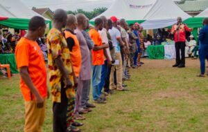 Rep. Ginger Onwusibe Stren‍gthens Grassroots S‌tructu‍re, Inaug‌urates 20-Man Polling Unit Team Across 10 Wards in Isiala Ngw‌a North