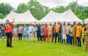 Rep. Ginger Onwusibe Stren‍gthens Grassroots S‌tructu‍re, Inaug‌urates 20-Man Polling Unit Team Across 10 Wards in Isiala Ngw‌a North