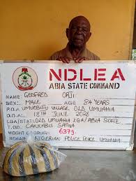 SHOCKING! NDLEA Arrest‌s 84-Year-Old Pensioner, 75-Year-Old Ma⁠n For Alleged Dr‍ug Su‌pply To Students In Abia